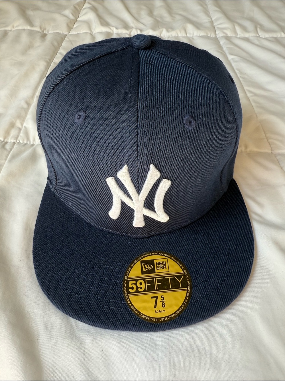 New Era Kids Navy & White New York Yankees 59FIFTY Fitted Hat